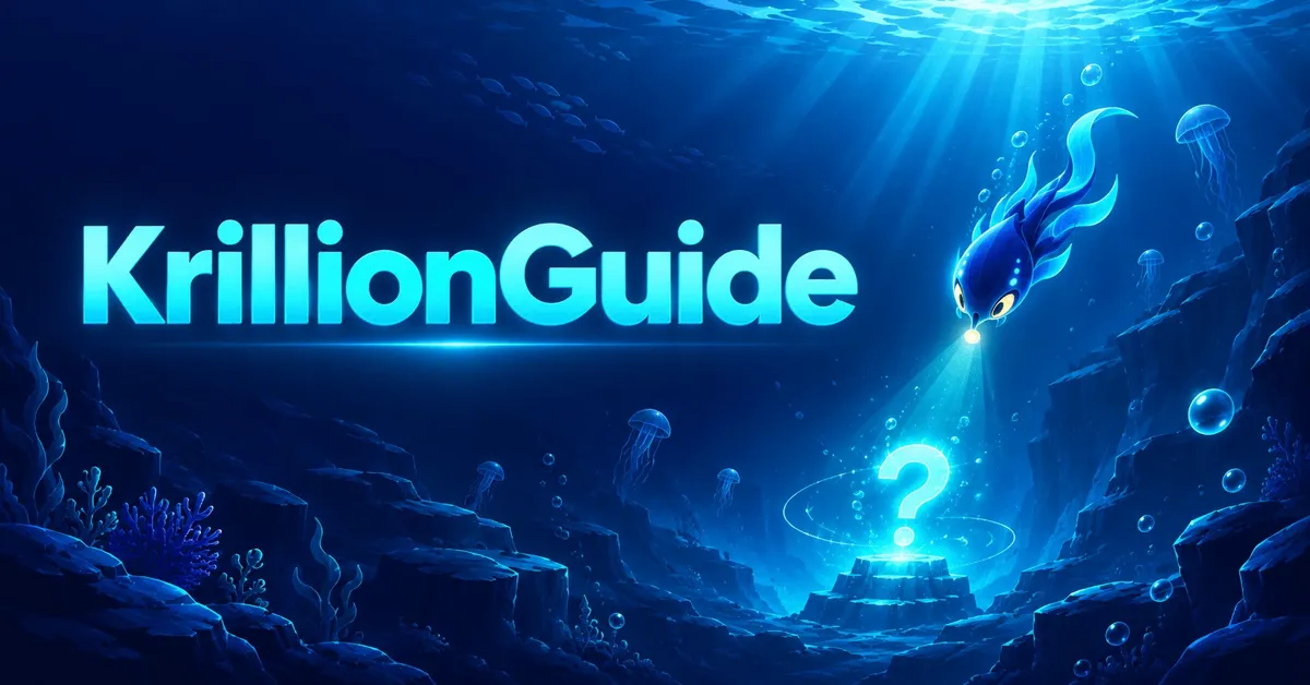 KrillionGuide — daily answers, hints & scoring guide